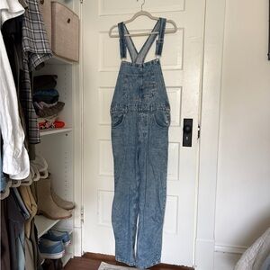 We The Free Light Blue Denim Overalls